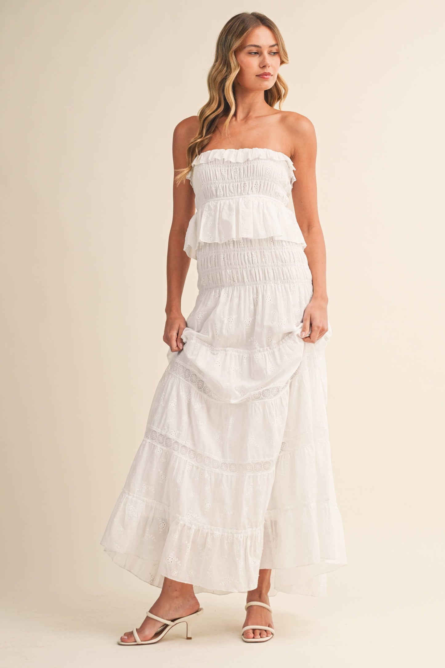 Spring Tiered Maxi Dress