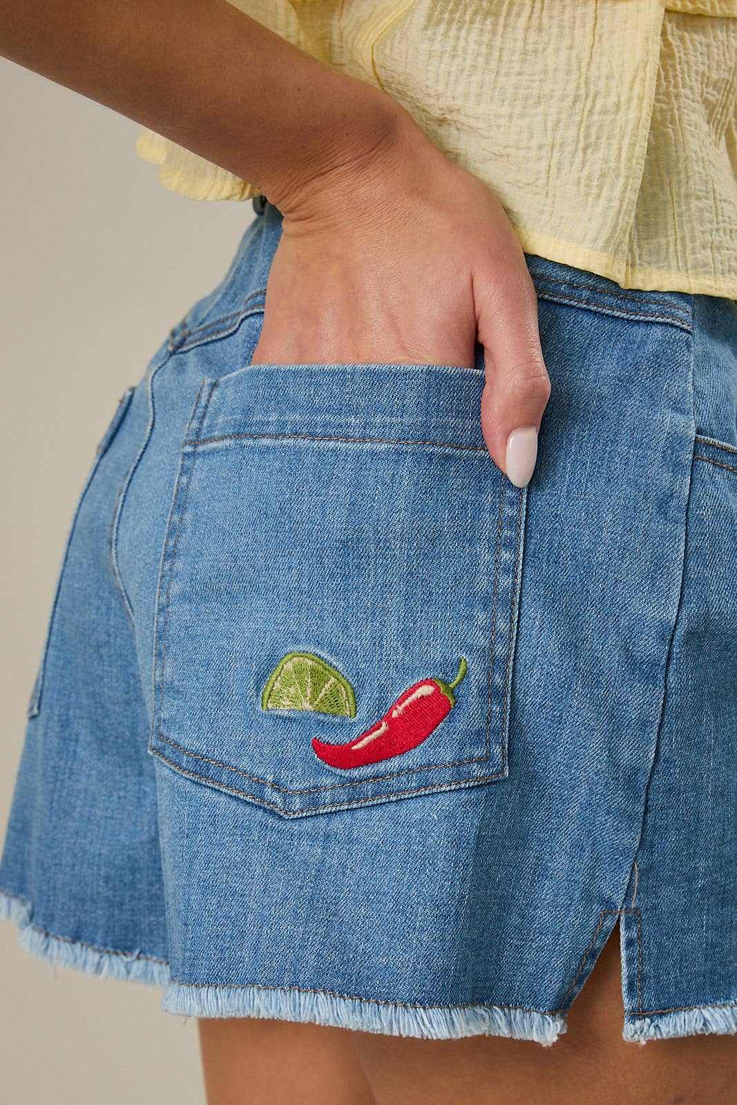 Spicy Thang Denim Short