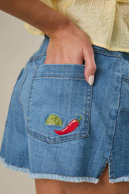 Spicy Thang Denim Short