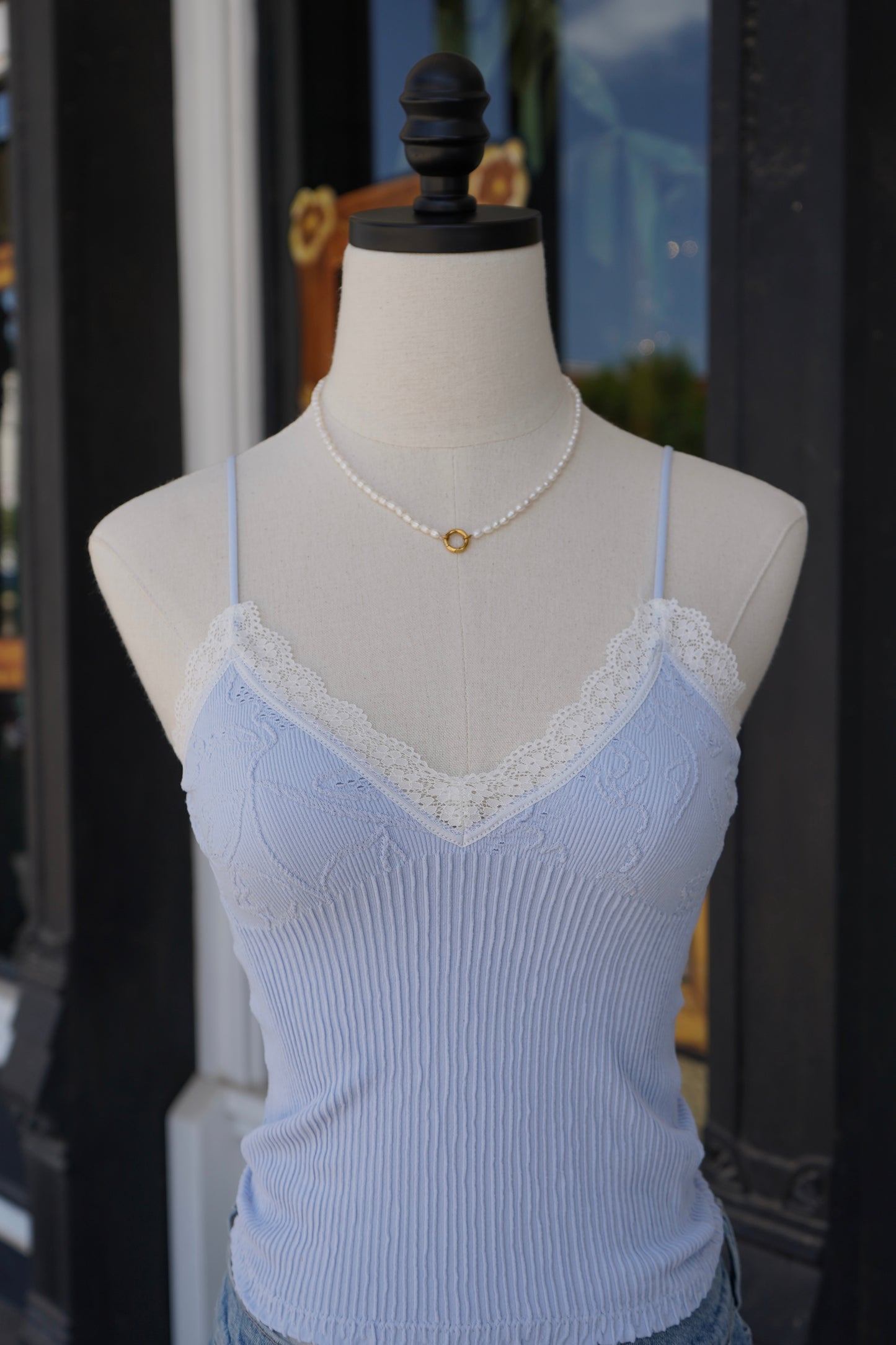 Darling Lace Stretch Tank