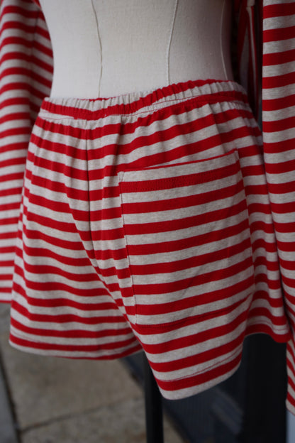 Ruby Stripe Lounge Short