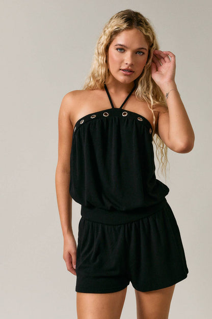 She's All That Halter Neck Romper