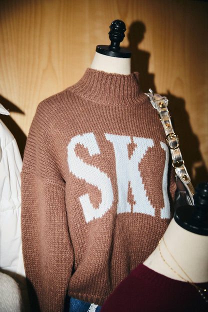 Ski Mock Neck Sweater