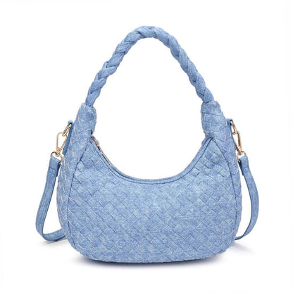 Laken Woven Shoulder Bag Crossbody