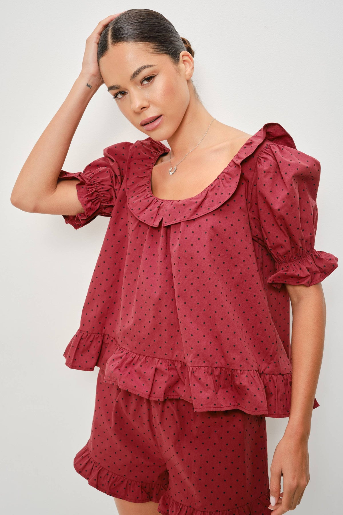 Rohan Polka Dot Blouse