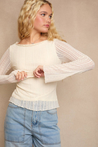 Mabel Lace Long Sleeve