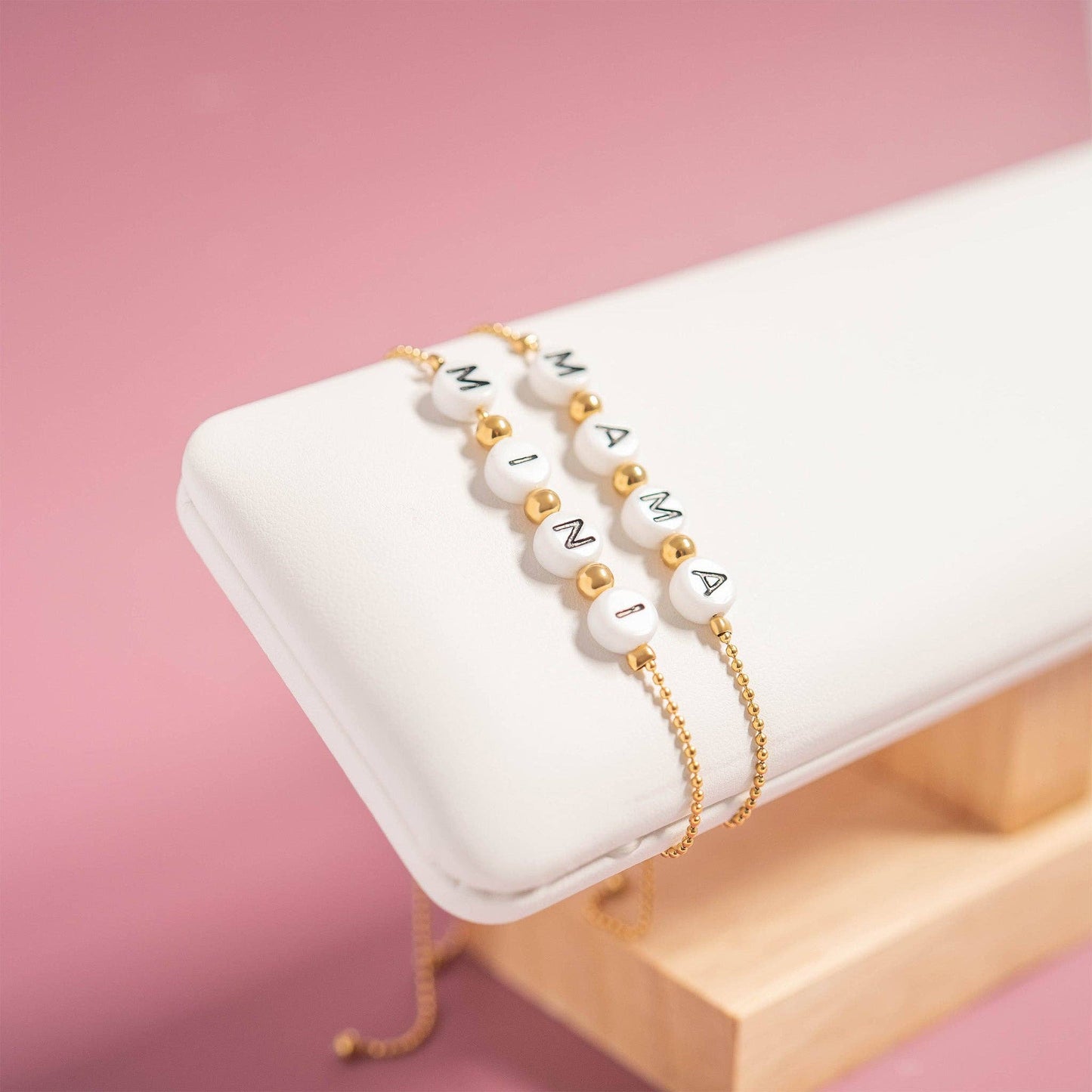Mama Beaded Bracelet | Waterproof Jewelry