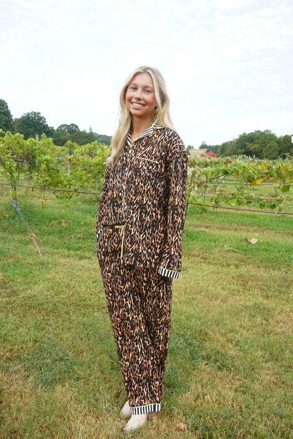 Luxe Leopard | Pajama Set