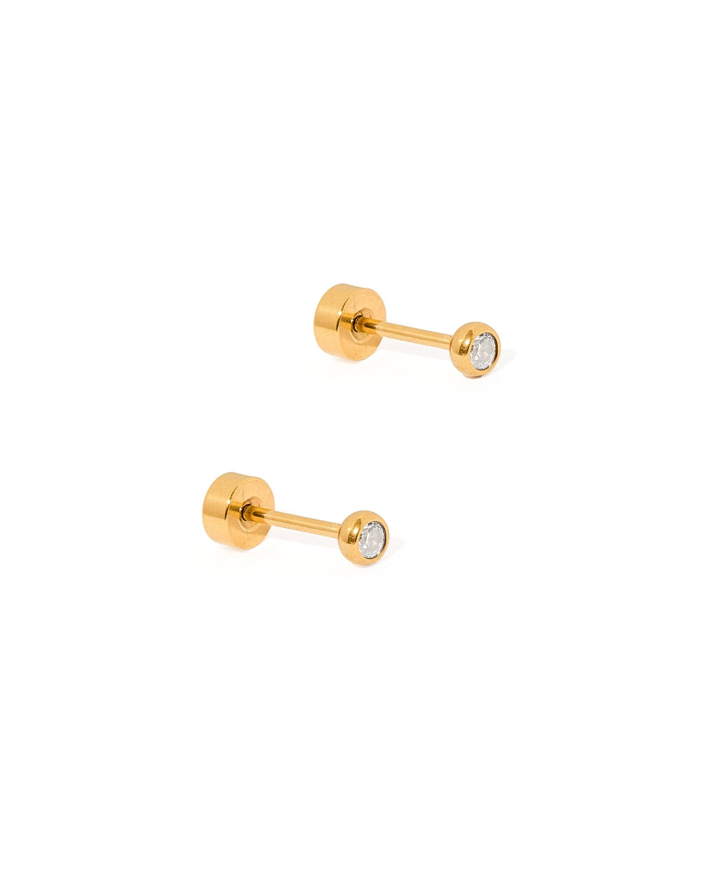 Linny Flatback Nap Studs | BEST SELLER