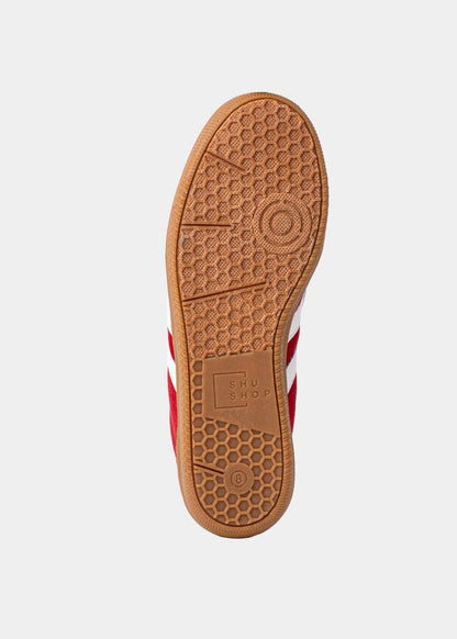 Sasha Red Suede Sneaker