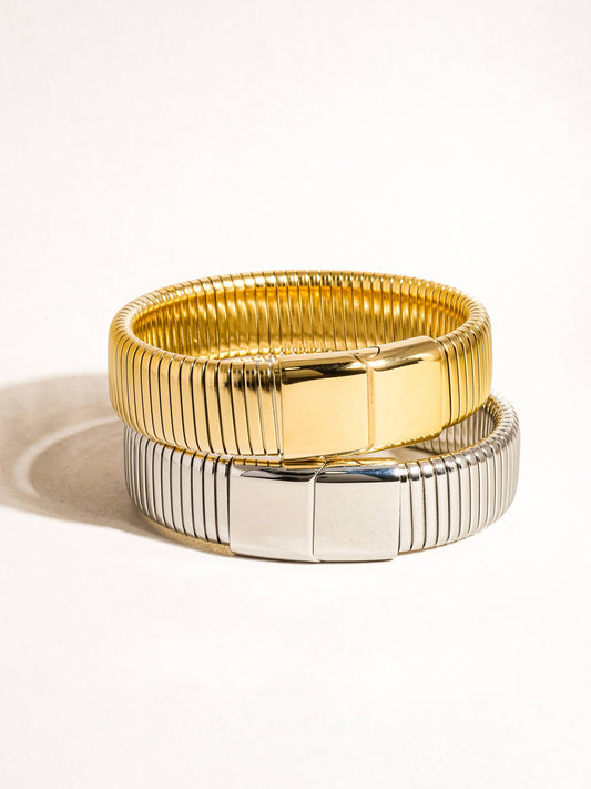 Christel Stripe Bangle | Waterproof Jewelry