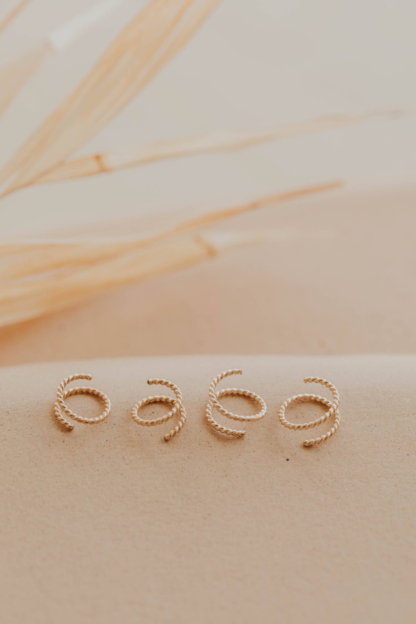 Tiny Twist Earrings | Waterproof Jewelry