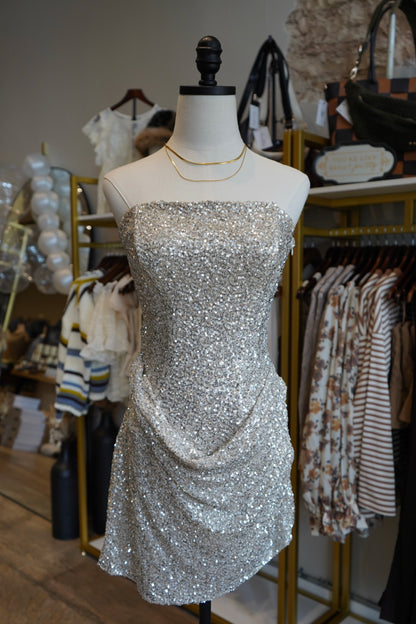 Bubbles Corset Mini Dress