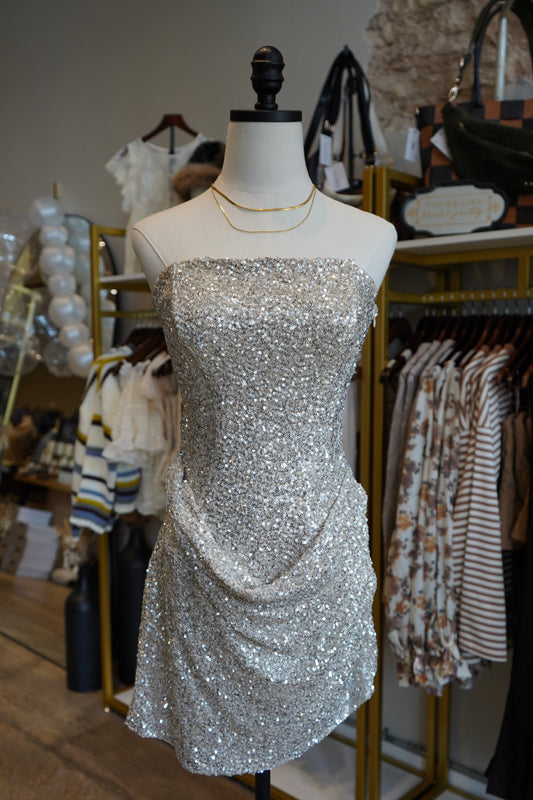 Bubbles Corset Mini Dress