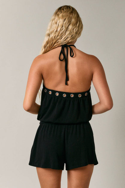 She's All That Halter Neck Romper