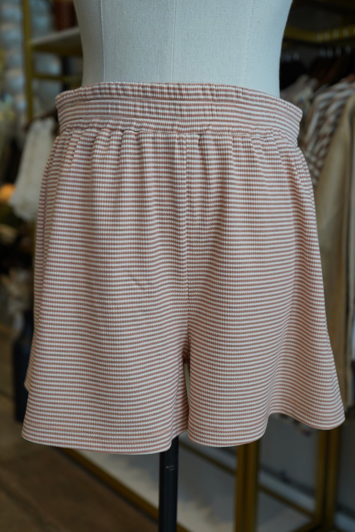 Gracie Stripe Lounge Shorts