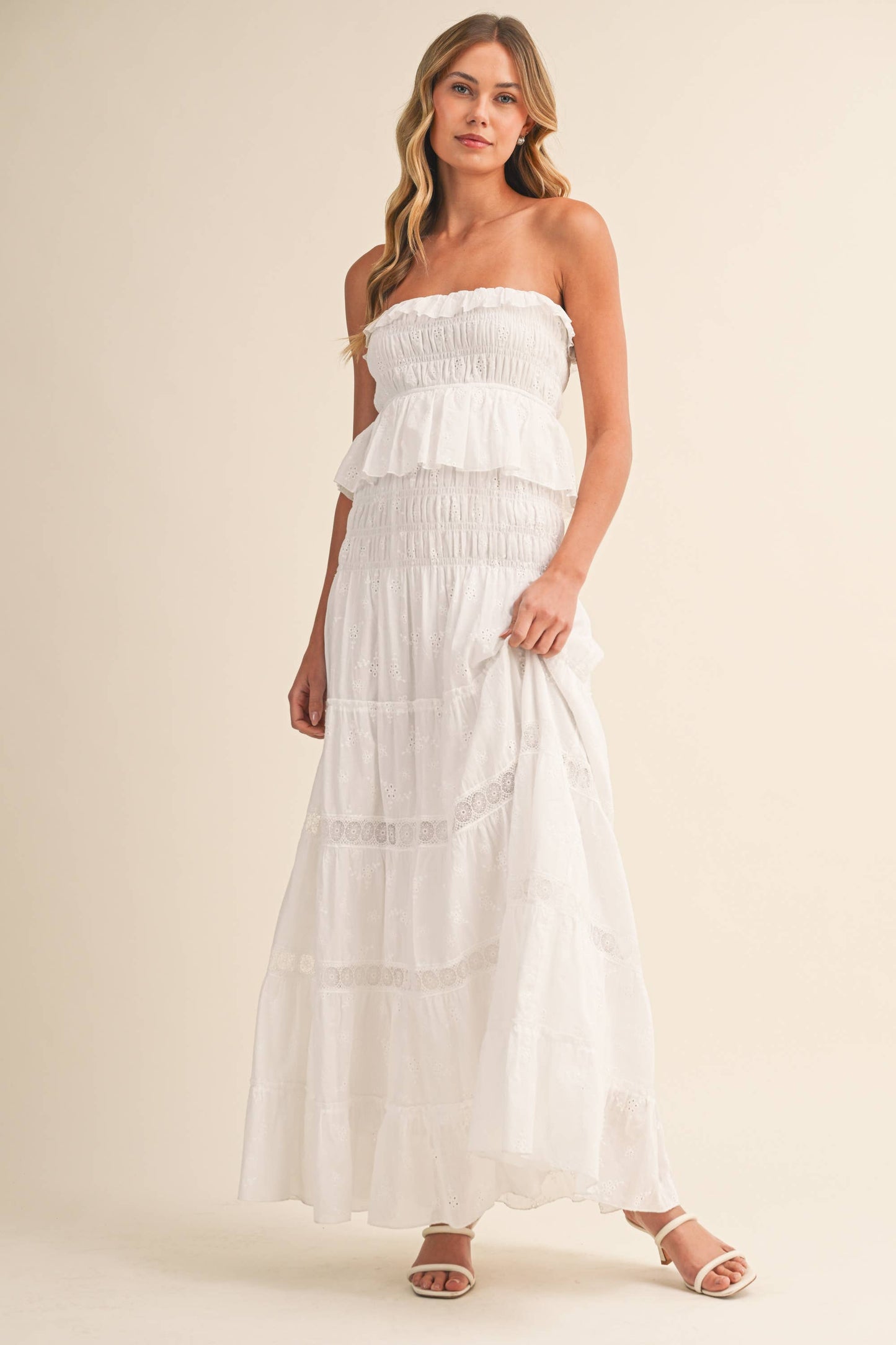 Spring Tiered Maxi Dress