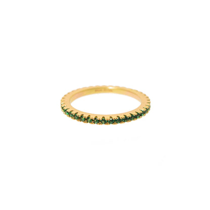 Royal Emerald Ring | Waterproof Jewelry