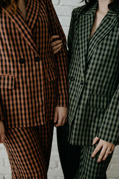 Aubree Gingham Pants