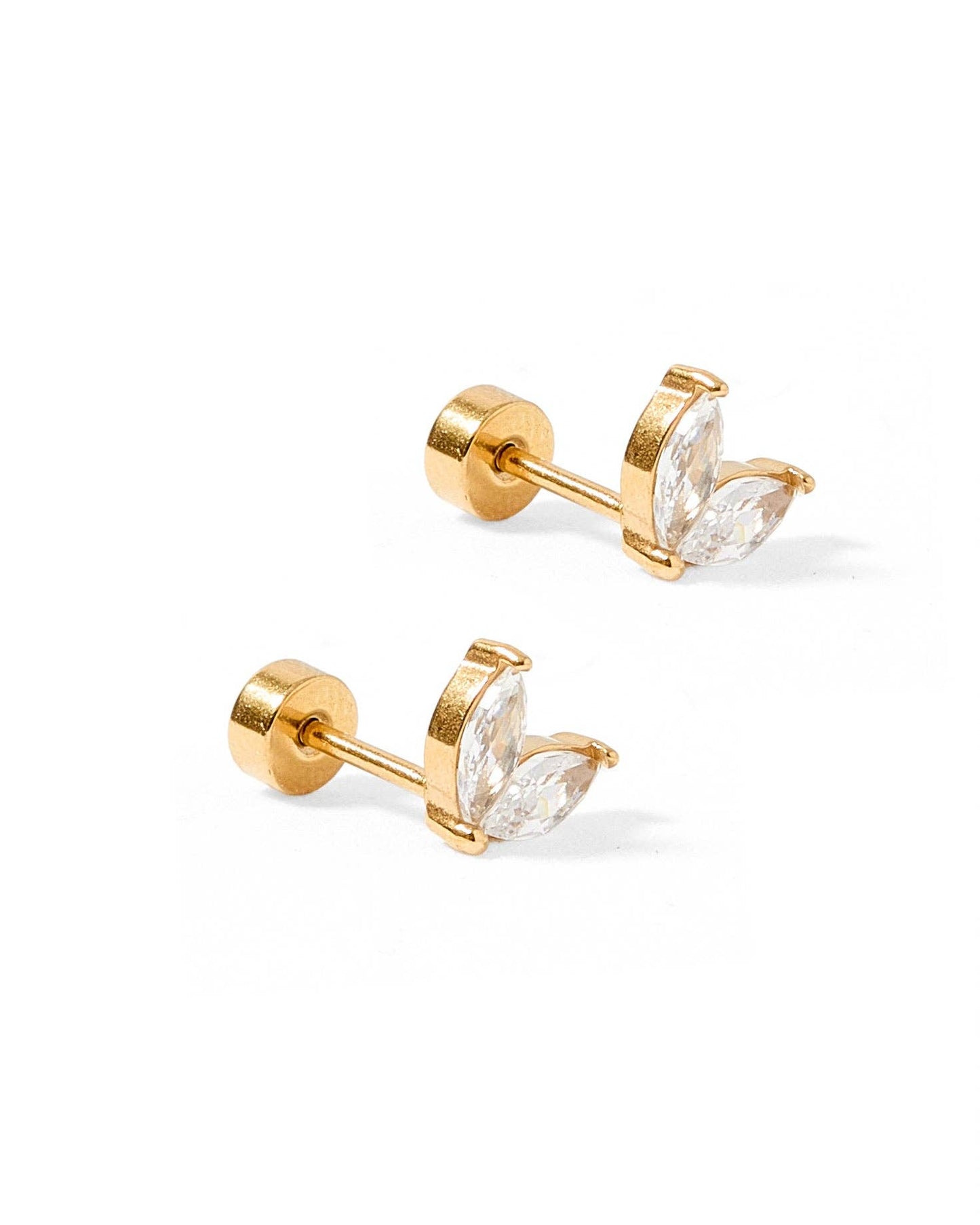 Linny Flatback Nap Studs | BEST SELLER