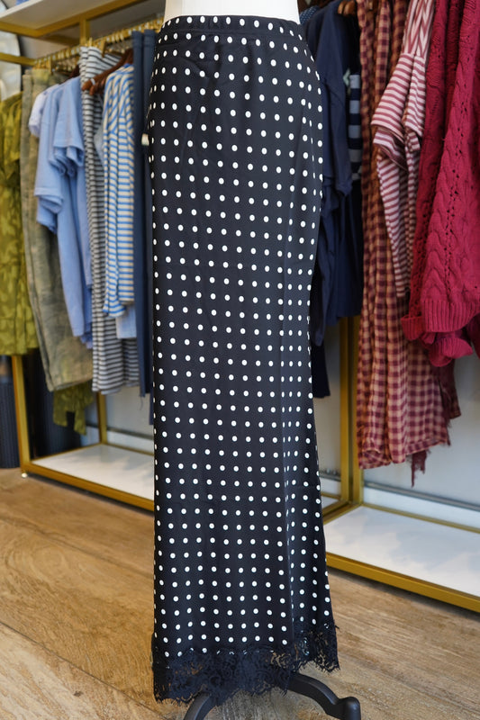 Lennon Polka Dot Maxi Skirt