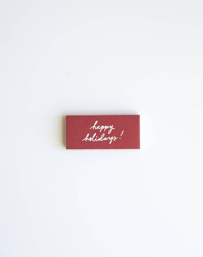 Happy Holidays Matchbox