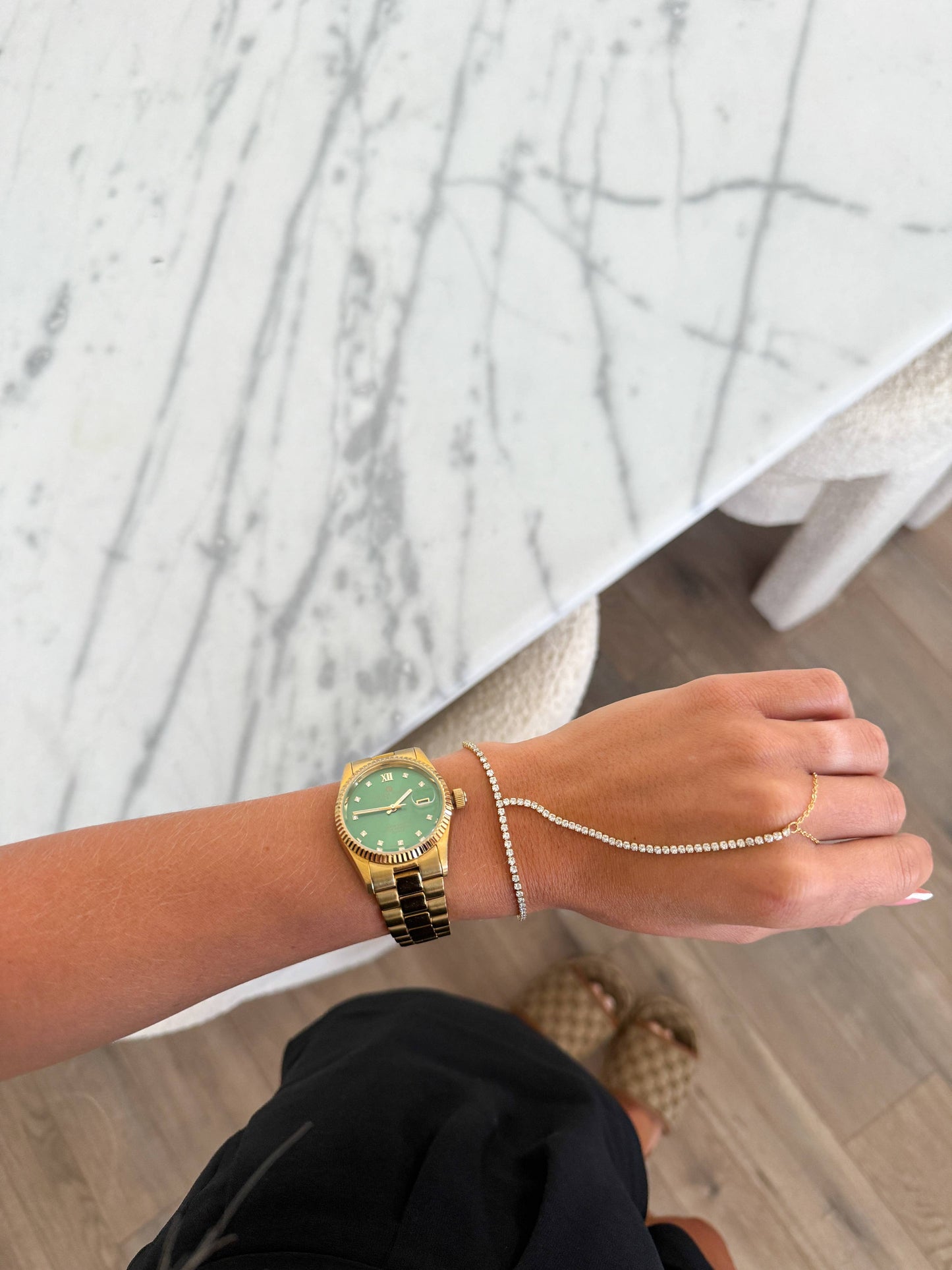 Sparkle Hand Chain | WATERPROOF JEWELRY