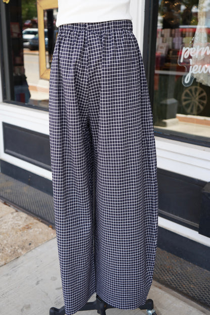Lauren Checkered Baggy Pants