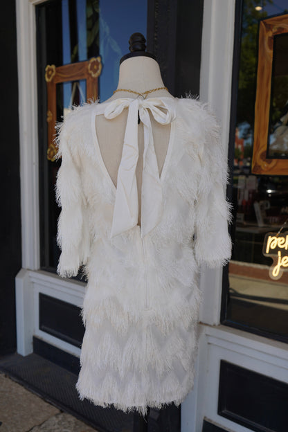 Wren Fringe Mini Dress