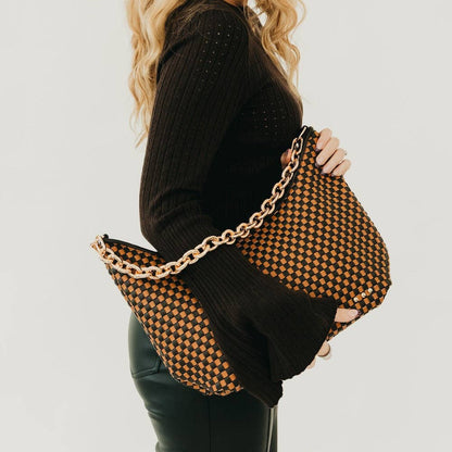 Sienna Slouchy Woven Shoulder Bag | PRETTY SIMPLE