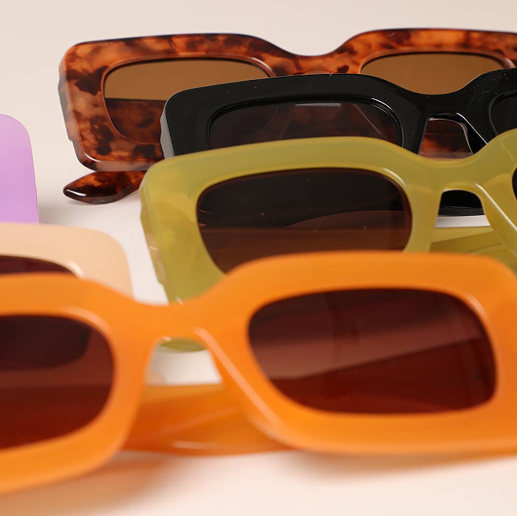Fran Rectangle Sunglasses