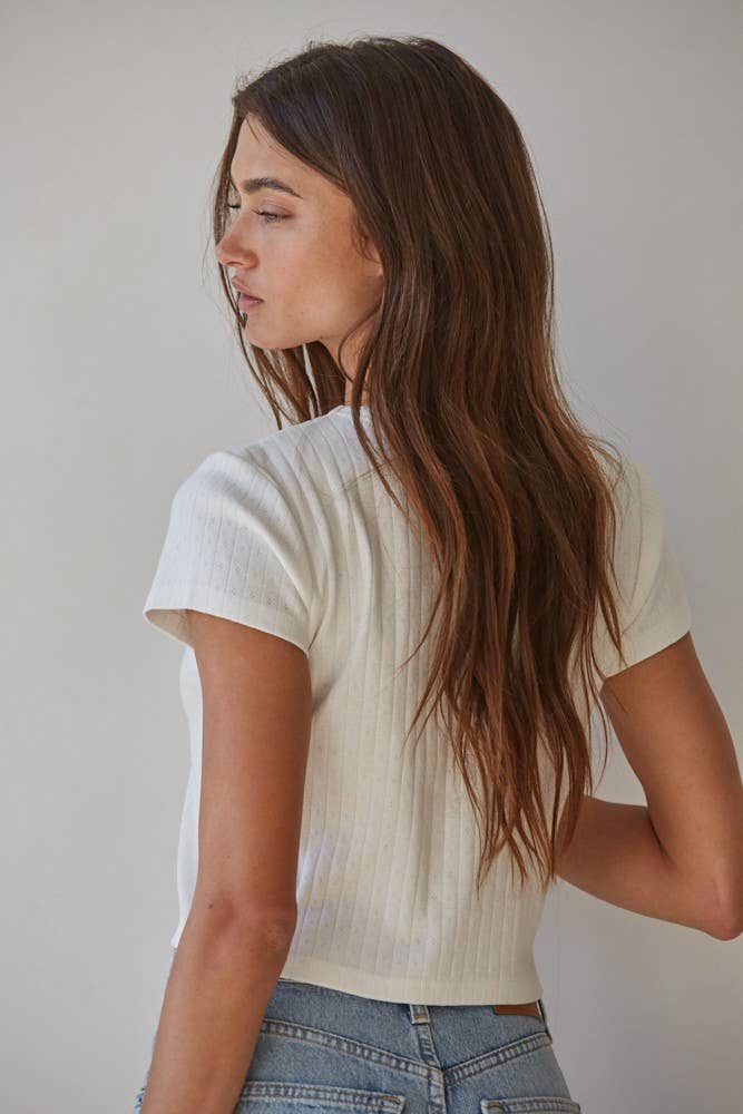 Robbie Pointelle Top
