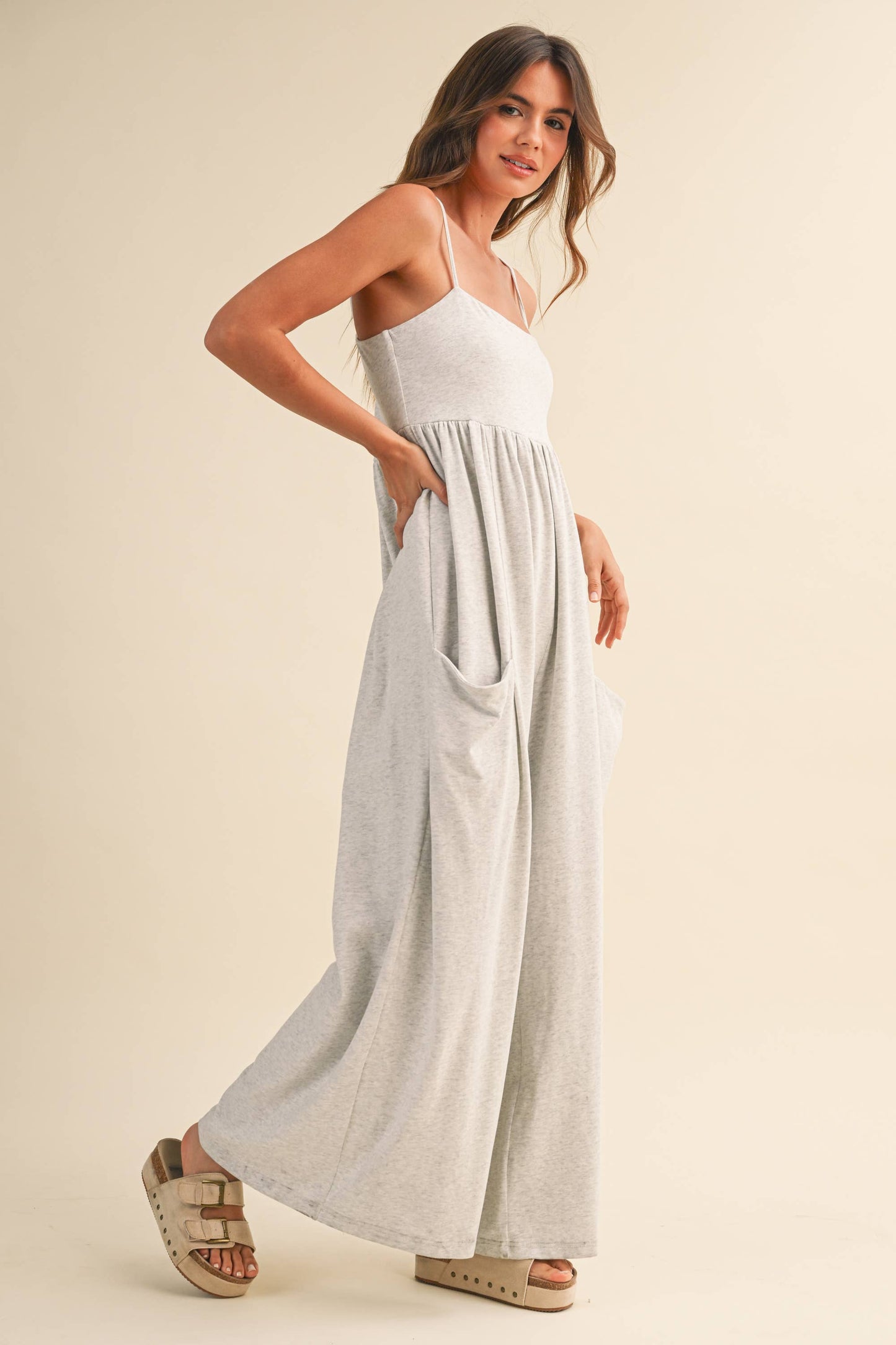 Lara Empire Waist Jumpsuit