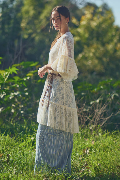 Gabbi Lace Tunic Top