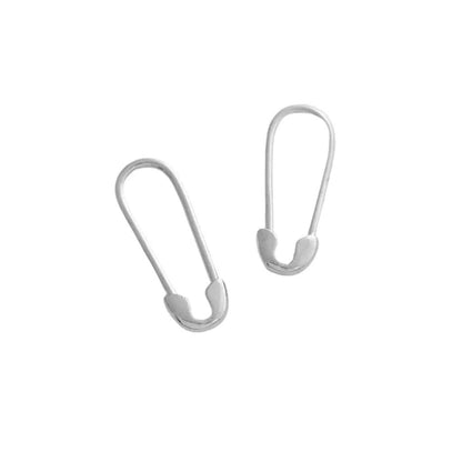 Ainsley Mini Safety Pin Hoops