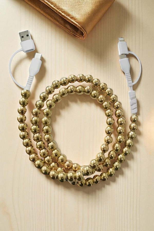 Beaded Cord Phone Charger