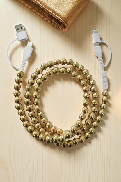 Beaded Cord Phone Charger