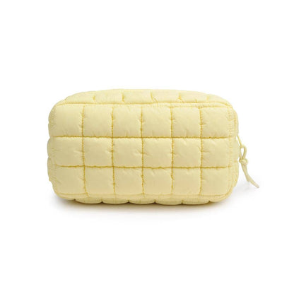 Cloud Nine Quilted Puffer  Pouch
