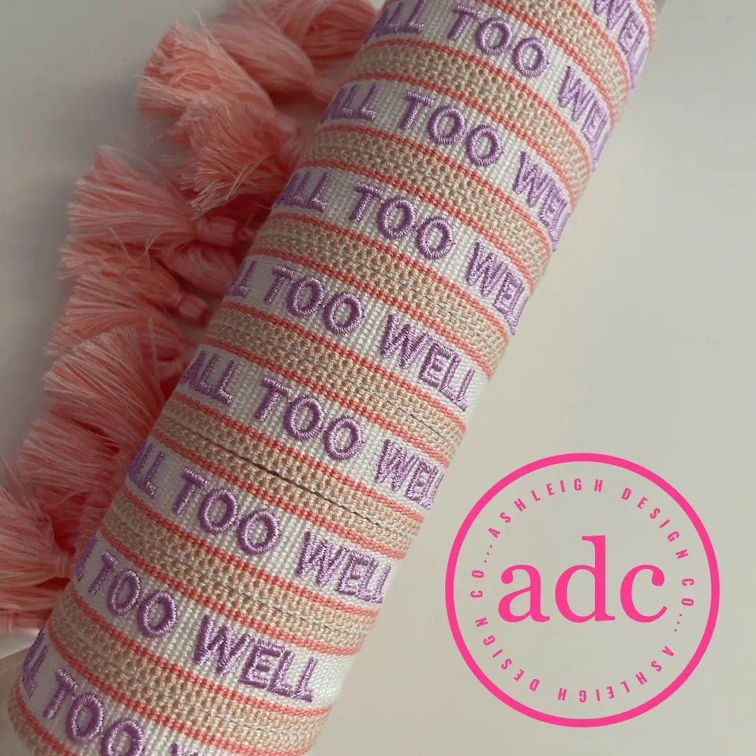 ALL TOO WELL | Canvas Bracelet