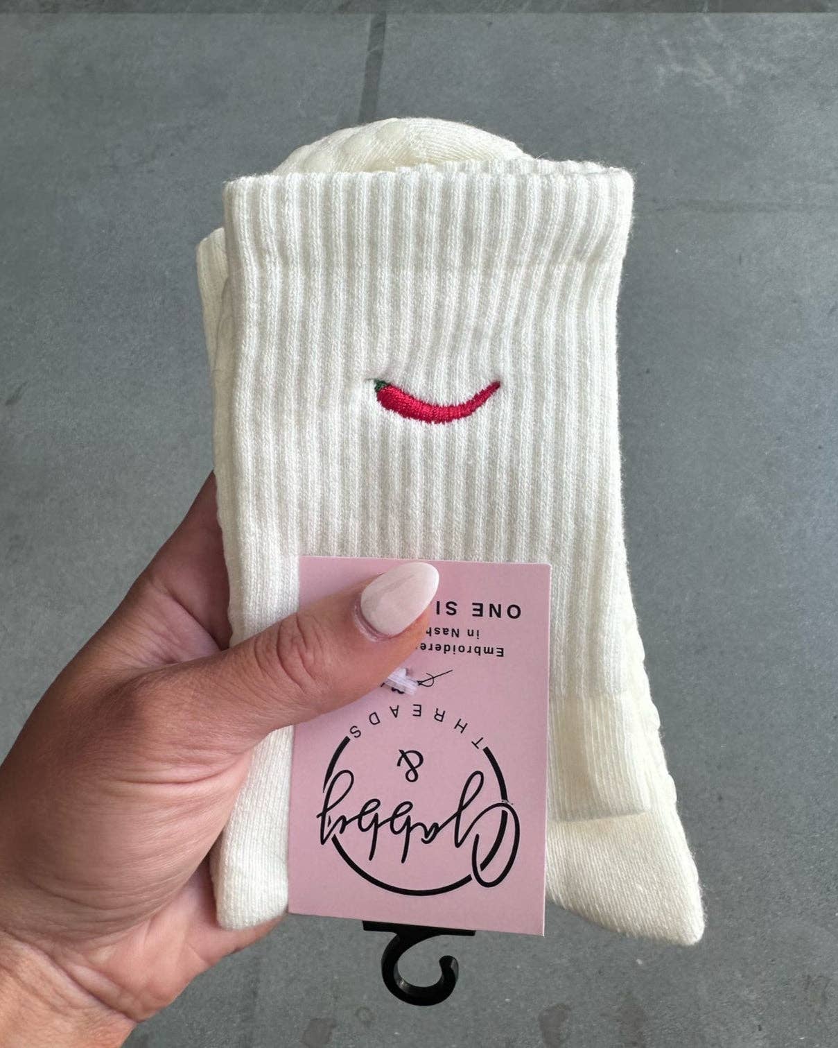 Hot Stuff | Pilates Grip Socks