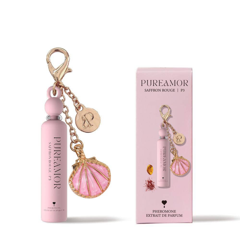 Saffron Rouge | Pheromone Perfume Oil Keychain