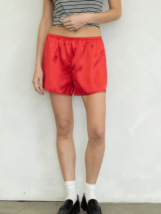 Ruby Satin Shorts