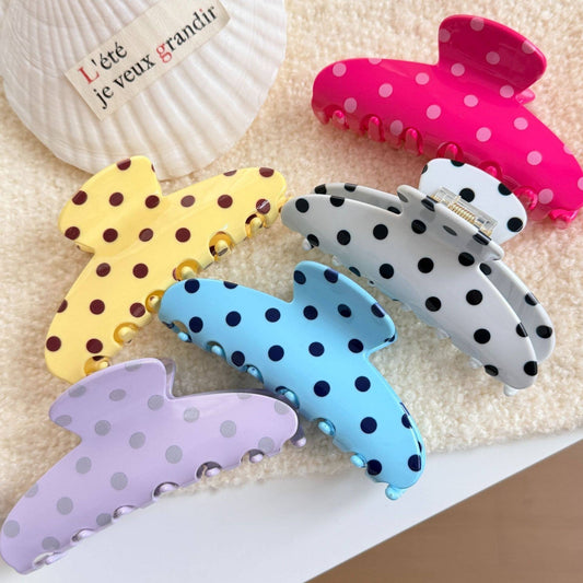 Nina Polka Dot Claw