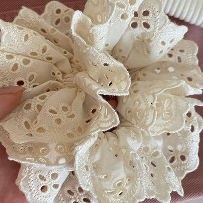 Lace Hair Scrunchies