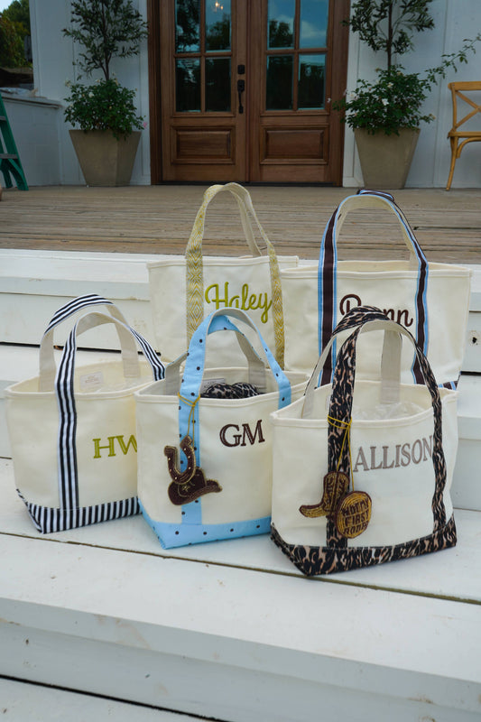 Leopard Mini Canvas Tote