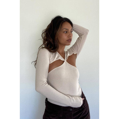 Stassie Cut-Out Long Sleeve