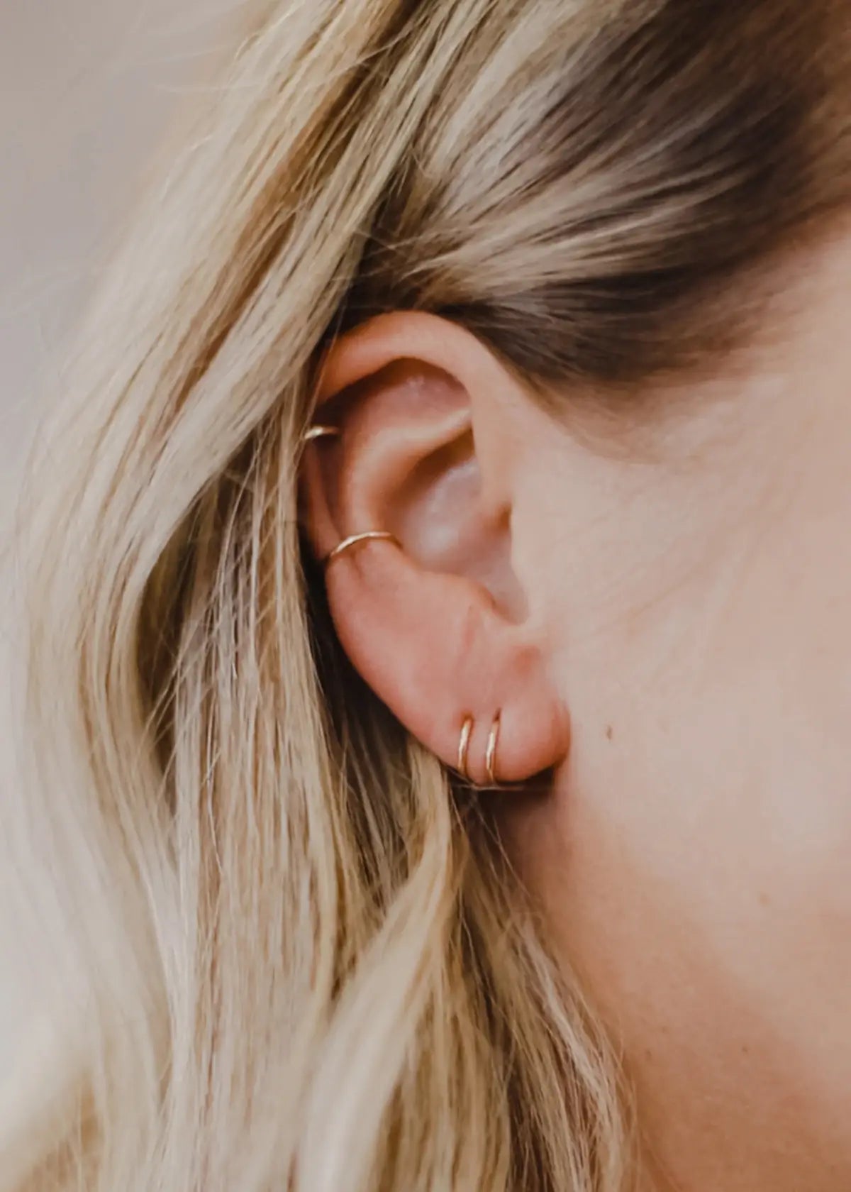 Tiny Twist Earrings | Waterproof Jewelry