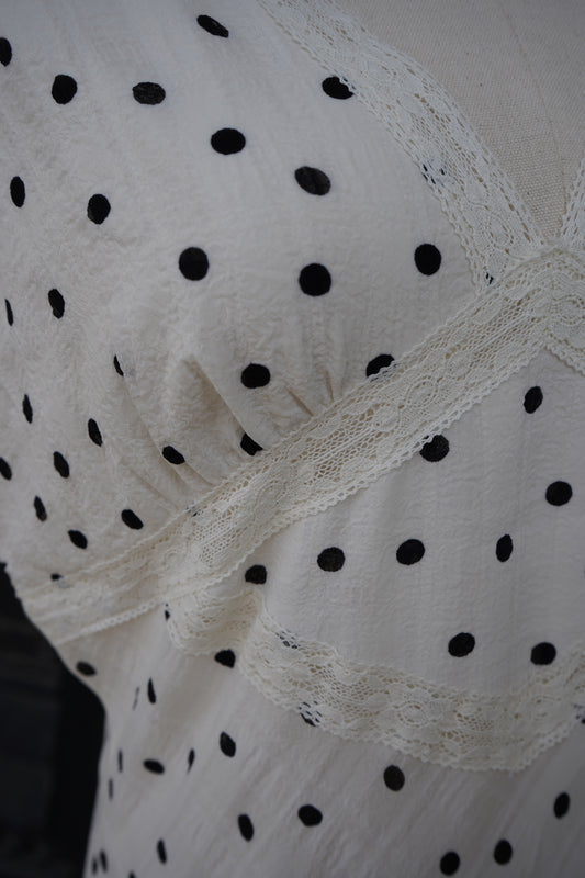 Lola Polka Dot Slip Dress