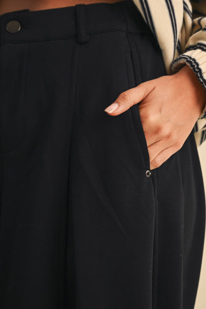 Jenna Sweatpant Barrel Trousers
