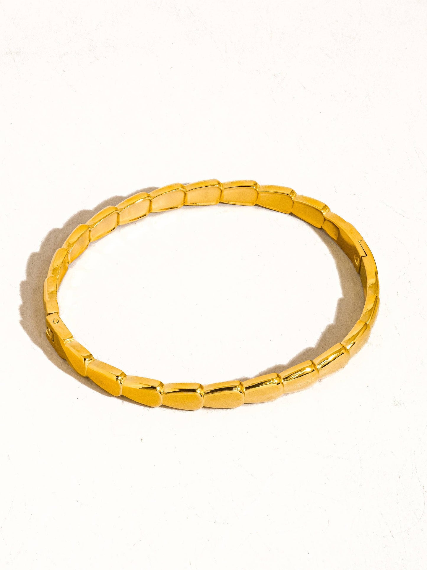 Brae Thin Serpent Bangle | Waterproof Jewelry